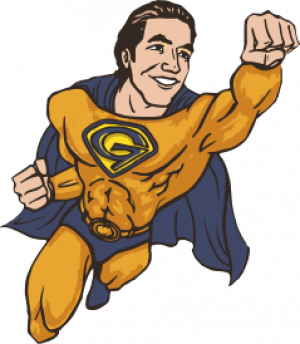 Garbage Guy Flying