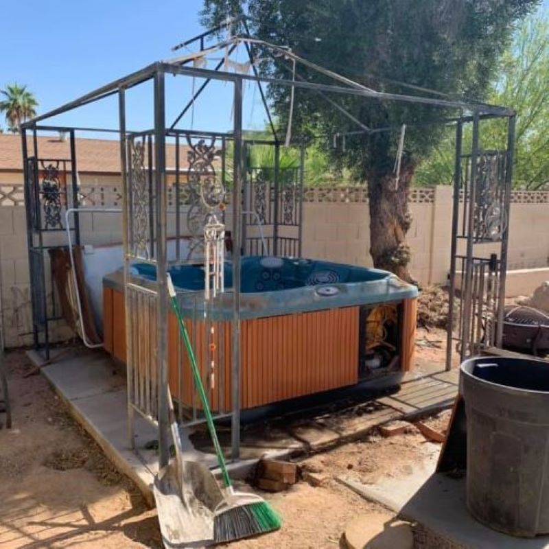Hot Tub Removal Florence Az Results 5