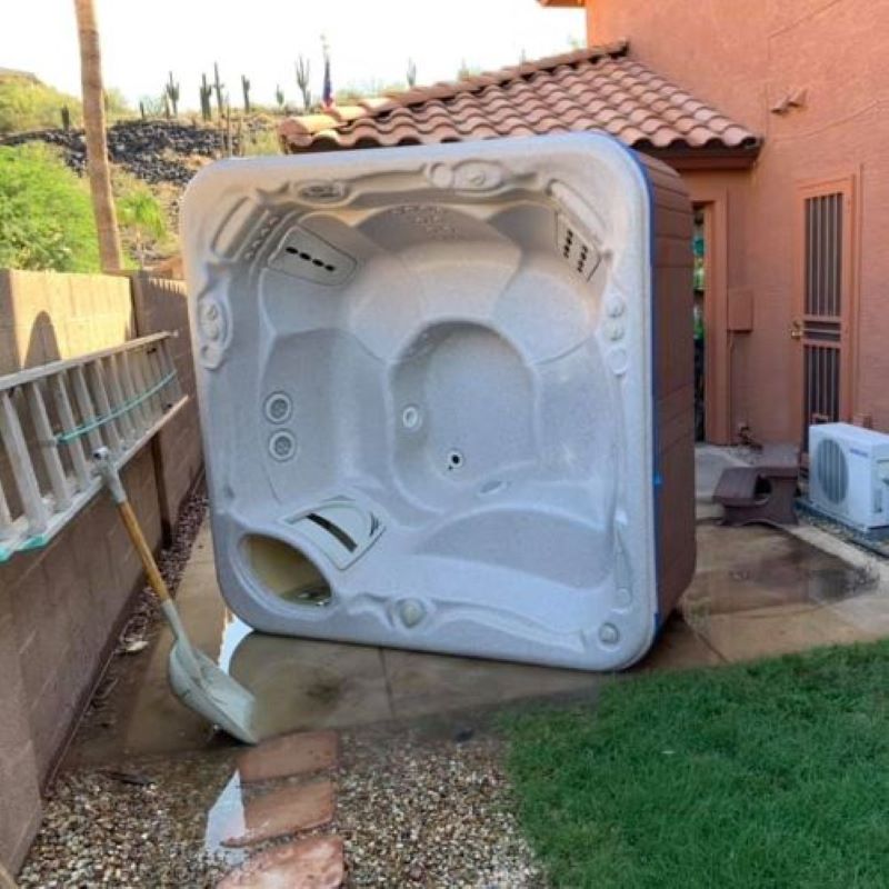 Hot Tub Removal Surprise Az Results 3