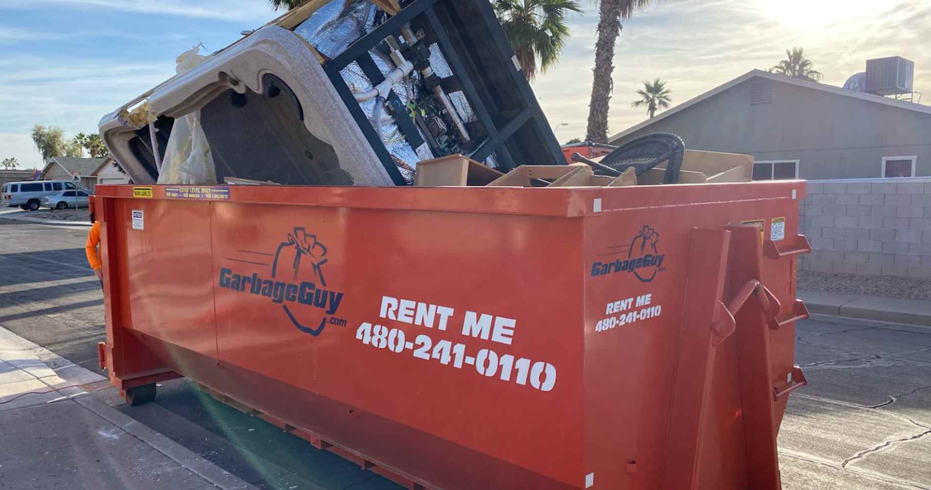 #1 for Hot Tub Removal in Phoenix, AZ with Over 1800 5-Star Reviews!